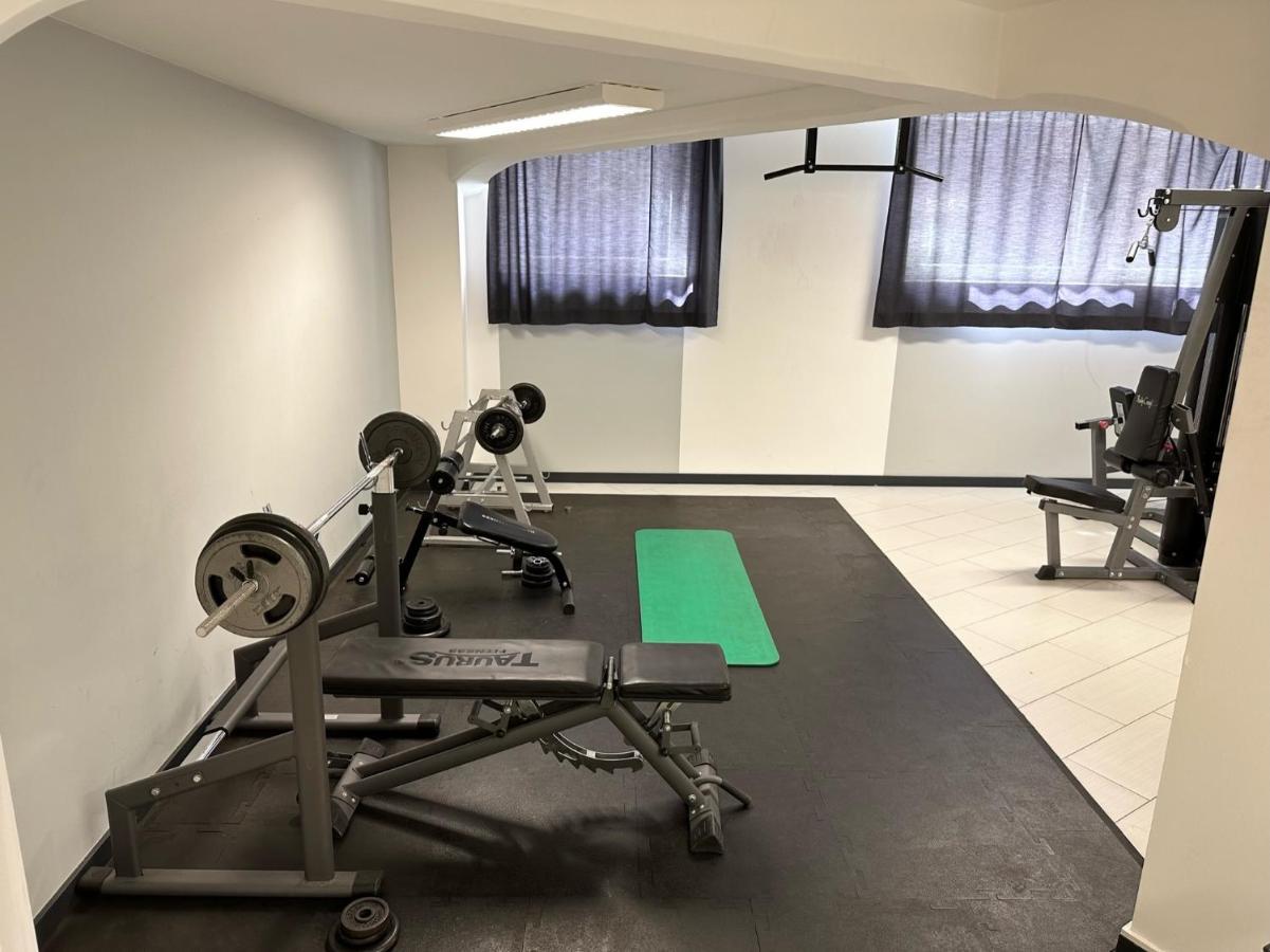 Meos 1 -Zentrum-Balkon-Parkplatz-Gym-Uniklinik Leipzig Exterior foto